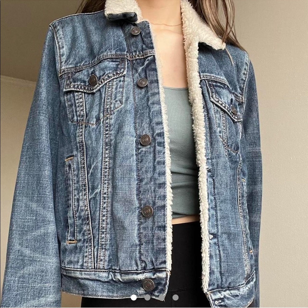 Abercrombie and fitch denim jacket